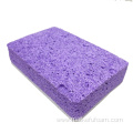 Dishwashing with clean cellulose sponge Magic wipe